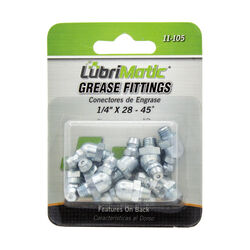 Lubrimatic 45 degree Grease Fittings 10 pk