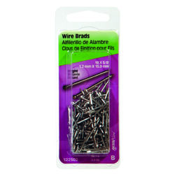 Hillman 18 Ga. G X 5/8 in. L Bright Steel Brad Nails 1 pk 2 oz