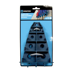 Crawford 5.5 in. L Blue Polypropylene Small Light Duty Screwdriver Hanger Holder 5 lb. cap. 1 pk