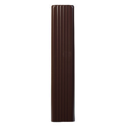 Amerimax 3 in. H X 2 in. W X 15 in. L Brown Aluminum K Downspout Extension