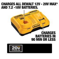 DeWalt 12 V Lithium-Ion Dual Battery Charger 1 pc