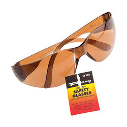 Forney Starlite Compact Safety Glasses Brown 1 pc