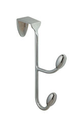 InterDesign Silver Steel Medium Orbinni Over the Door Double Hook 10 lb 1 pk