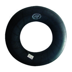 Water Sports Rubber Inflatable Black Floating Tube 12 in. H X 45 in. W X 45 in. L