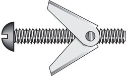 Hillman Fas-N- Tite 3/16 in. D X 3 in. L Round Steel Toggle Bolt 50 pk
