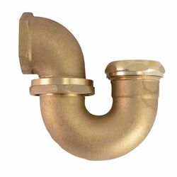 Keeney 1/2 in. D Brass Sink Trap