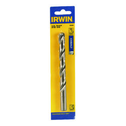Irwin 15/32 in. S X 5-3/4 in. L Cobalt Steel Drill Bit 1 pc