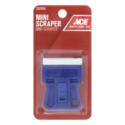 Ace 1-1/2 in. W Steel Single-Edge Glass Scraper