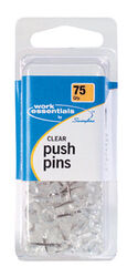 Swingline Work Essentials Push Pins 75 pk