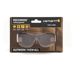Carhartt Rockwood Anti-Fog Safety Glasses Sandstone Bronze Black 1 pc