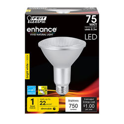 Feit Electric acre PAR30 E26 (Medium) LED Bulb Bright White 75 Watt Equivalence 1 pk