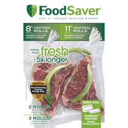 FoodSaver Clear Vacuum Freezer Bags 5 pk