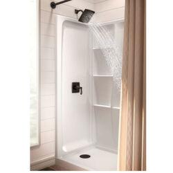 Delta Bathing System 74 in. H X 60 in. W X 32 in. L White Shower Wall Set