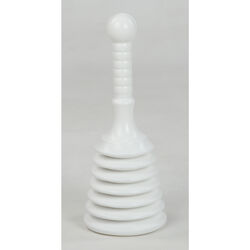 Master Plunger Mini Toilet Plunger 12 in. L X 4 in. D