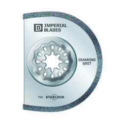 Imperial Blades Starlock 2-5/16 in. L Diamond Grit Segmented Round Oscillating Saw Blade 1 pk
