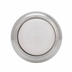 Amerock Allison Traditional Classics Round Cabinet Knob 1-3/16 in. D 15/16 in. Polished Chrome W