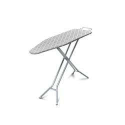 Homz 36 in. H X 14 in. W X 53.75 L Ironing Board with Iron Rest Pad Included