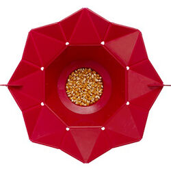 Chef'n Pop Top Red Silicone Popcorn Popper