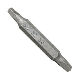 Ace Square Recess #2/#3 in. S X 2 in. L Double-Ended Screwdriver Bit Set S2 Tool Steel 1 pc