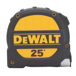 DeWalt 25 ft. L X 1.25 in. W Tape Measure 1 pk