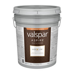 Valspar Aspire Semi-Gloss Tintable Medium Base Paint and Primer Exterior 5 gal