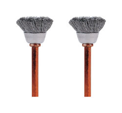 Dremel 1/2 in. S X 1.75 in. L Stainless Steel Brush 2 pk