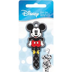 Hillman Disney Mickey Mouse House/Padlock Universal Key Blank Double For