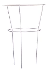 Glamos Wire 30 in. H X 18 W Gray Steel Peony Cage