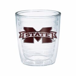 Tervis Collegiate 16 oz Mississippi State Bulldogs Clear BPA Free Tumbler