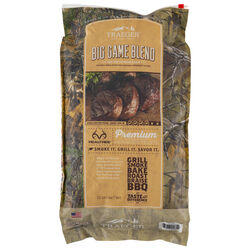 Traeger Realtree All Natural Big Game Blend Hardwood Pellets 33 lb