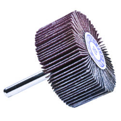 Forney 2 in. D X 1/4 in. S Aluminum Oxide Flap Wheel 80 Grit 1 pc