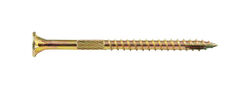 Screw Products No. 9 S X 2-1/2 in. L Star Yellow Zinc-Plated Wood Screws 5 lb lb 467 pk
