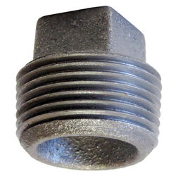 Anvil 4 in. MPT T Cast Iron Cored Square Head Plug