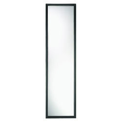 Erias 49 in. H X 13 in. W Black Plastic Door Mirror