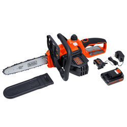 Black and Decker 10 in. 20 V Battery Chainsaw Kit (Battery & Charger)