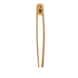 Joyce Chen 11 in. L Natural Bamboo 11 in. Tongs