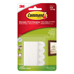 Command White Picture Hanging Strips 8 pk