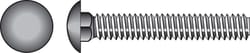 Hillman 1/2 in. P X 9 in. L Zinc-Plated Steel Carriage Bolt 25 pk