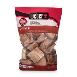 Weber Firespice Cherry Wood Smoking Chunks 350 cu in