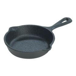 Lodge 3.5 in. W X 6 in. L Black Cast Iron Mini Skillet