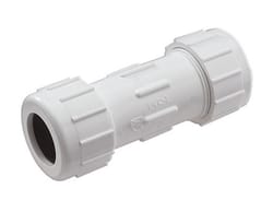 NDS Schedule 40 1-1/2 in. Compression T X 1-1/2 in. D Compression PVC 6-3/4 in. Coupling