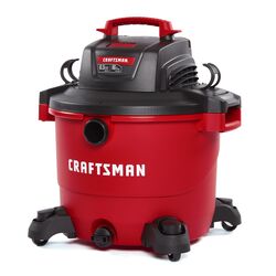 Craftsman 16 gal Corded Wet/Dry Vacuum 12 amps 120 V 6.5 HP