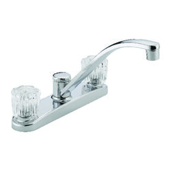 Peerless Choice Two Handle Chrome Kitchen Faucet