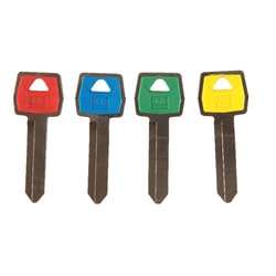 Hy-Ko Traditional Key Automotive Key Blank Double For Fits Many 1993 And Older Ford Cars And Trucks