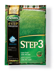 Scotts 32-0-4 Annual Program Lawn Food For All Grasses 5000 sq ft 13.16 cu in