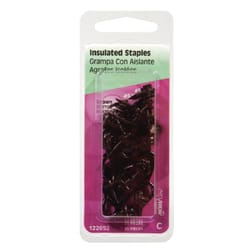 Hillman AnchorWire 1/2 in. W X 1/2 in. L Insulated Crown Insulated Staples 25 pk