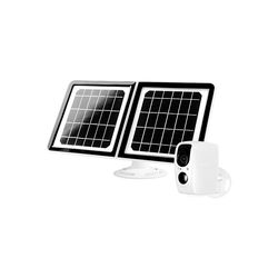 Tend Secure Lynx Solar Solar Powered Outdoor White Security Camera