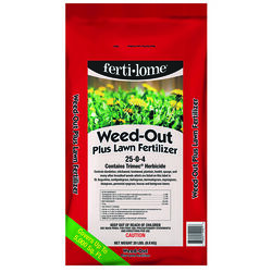 Ferti-Lome 25-0-4 Weed & Feed Lawn Fertilizer For Southern Grasses 5000 sq ft 20 cu in