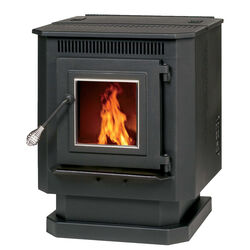 Summers Heat EPA Certified 1500 sq ft Classic Wood Pellet Stove 40 lb. cap. Hopper