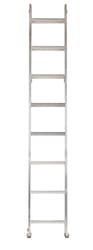 Werner 16 ft. H X 15.75 in. W Aluminum Extension Ladder Type III 200 lb